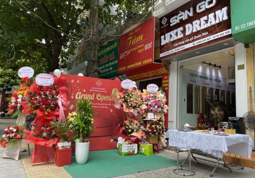 KHAI TRƯƠNG SÀN GỖ LUXE DREAM